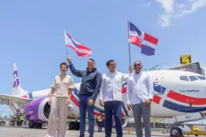 Arajet inició operaciones Santo Domingo San Juan con vuelo inaugural