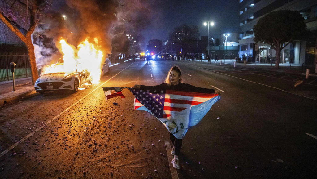 Las protestas violentas en Los Ángeles, explicadas