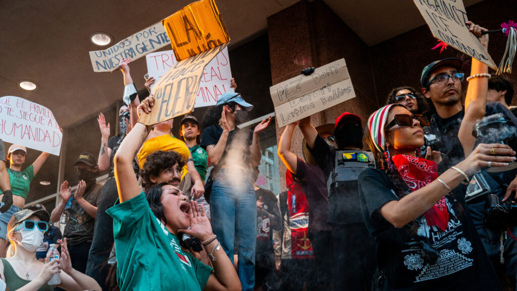 Las protestas violentas en Los Ángeles, explicadas