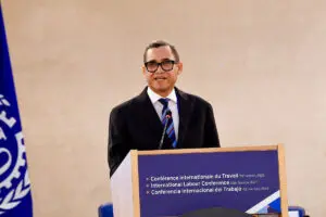 Ministro Eddy Olivares llama a promover el trabajo decente en la Conferencia Internacional del Trabajo
