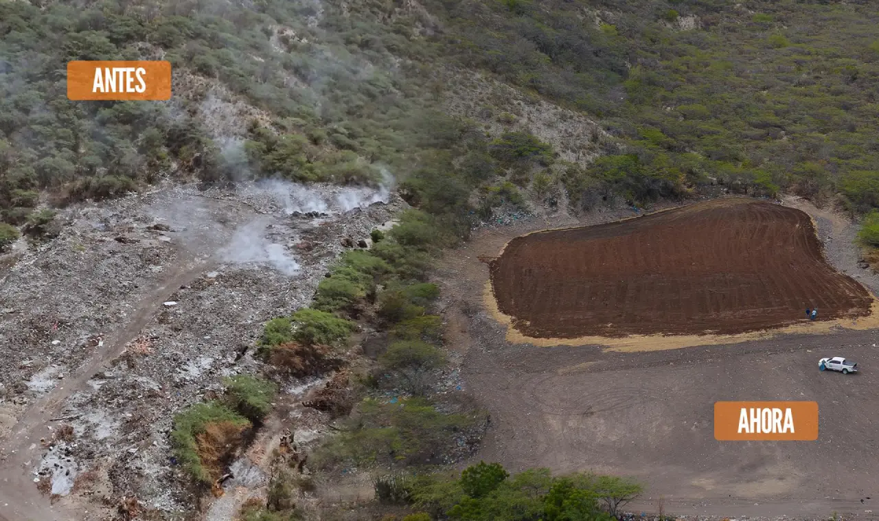 DO Sostenible finaliza cierre técnico del vertedero de Palmar de Ocoa