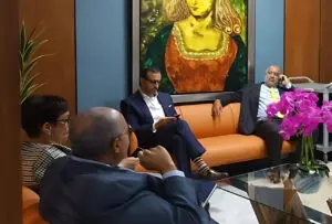 Antonio Espaillat acudió en la tarde de este jueves a la PGR