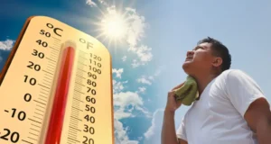 Temperaturas calurosas y chubascos locales en algunos puntos del país
