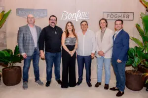 Ryan Bloom, Alberto Morel, Altagracia Isa, Ricardo Subero, Stefan Marchant y Carlos Mateos. FUENTE EXTERNA