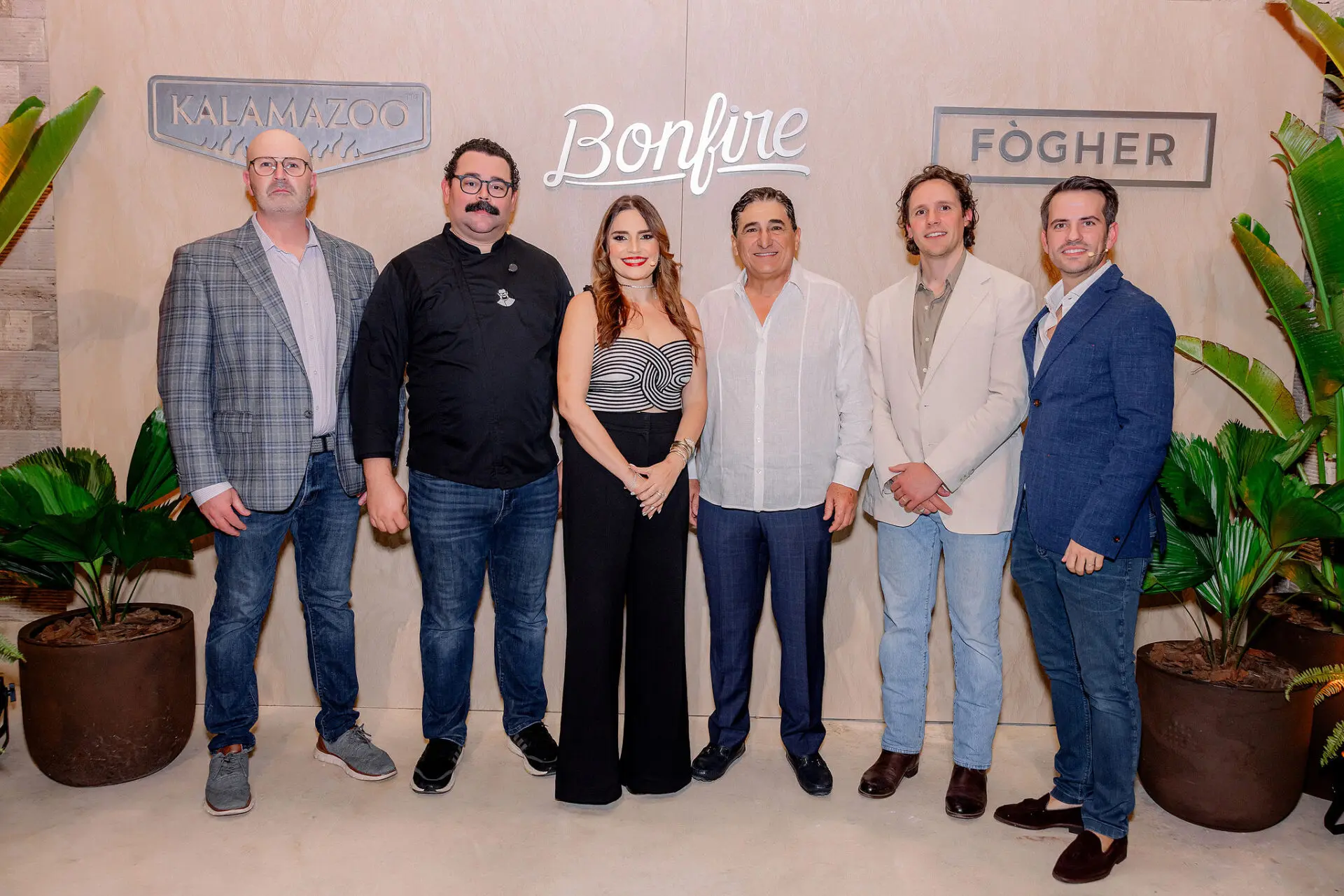 Ryan Bloom, Alberto Morel, Altagracia Isa, Ricardo Subero, Stefan Marchant y Carlos Mateos. FUENTE EXTERNA