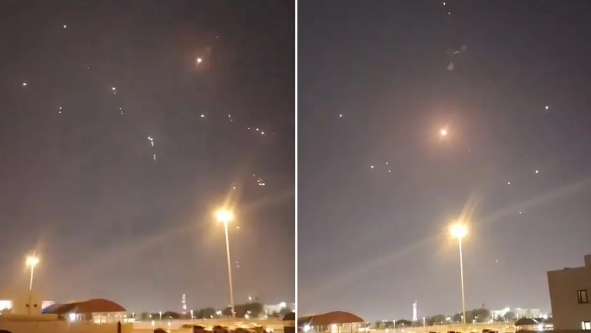 Irán lanzó misiles contra bases de EE.UU. en Catar e Irak, en represalia a bombardeos