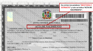JCE unifica actas civiles y reajusta tarifas desde este 1 de julio