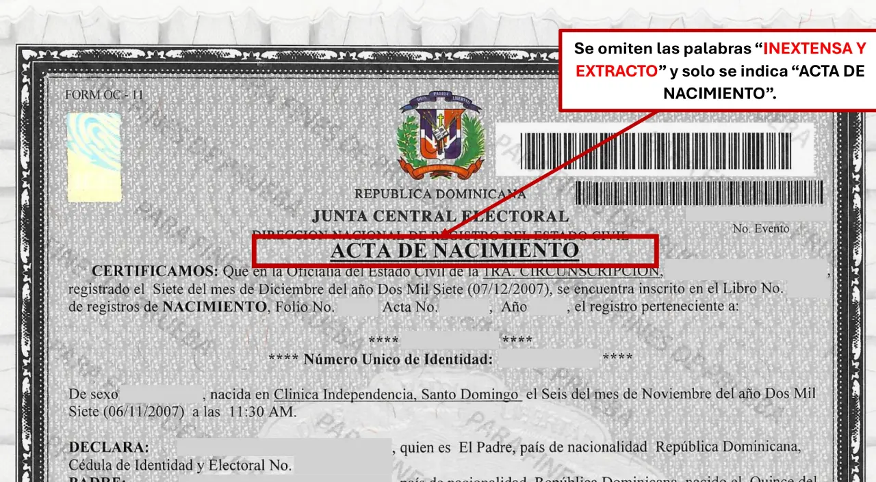 JCE unifica actas civiles y reajusta tarifas desde este 1 de julio