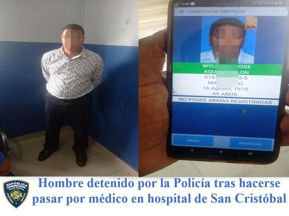Detienen a hombre que se hacía pasar por médico