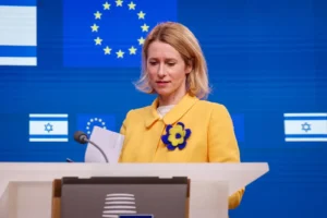 Kaja Kallas anunció la extensión por parte de la UE de las sanciones a Rusia