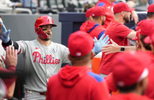 En la jornada del 30 de junio de la MLB, los Phillies alcanzaron las 50 victorias