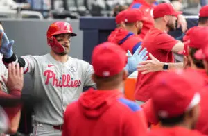 En la jornada del 30 de junio de la MLB, los Phillies alcanzaron las 50 victorias