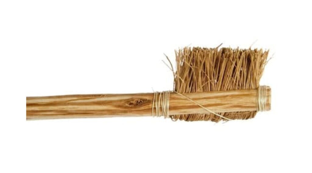 El antiguo cepillo de dientes utilizaba filamentos de animales