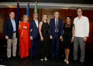 Salvador Da Cunha, María de Fátima Geraldes, Vitor Borges, Helena Dionisio, Fernando Almeida, Leticia Sánchez y Paulo Alves. FUENTE EXTERNA