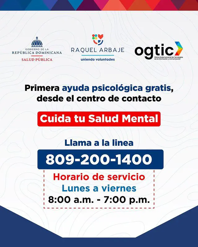 Salud mental pública en RD: servicios disponibles