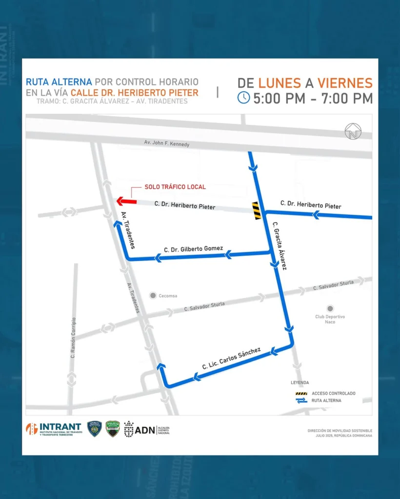 Intrant impone restricción en hora pico