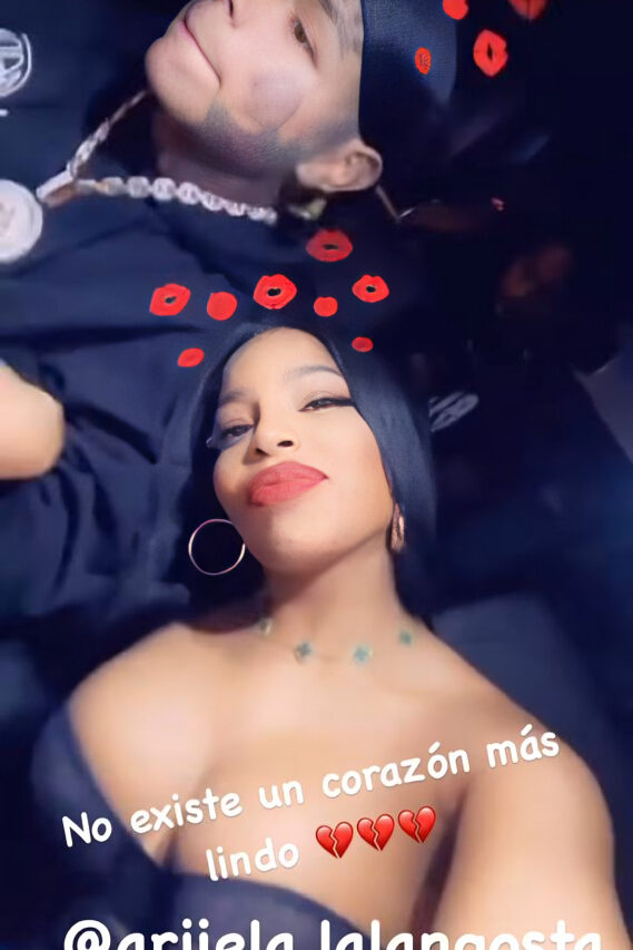 El urbano Tekashi 69 dedicó una de sus historias a Ariela La Langosta