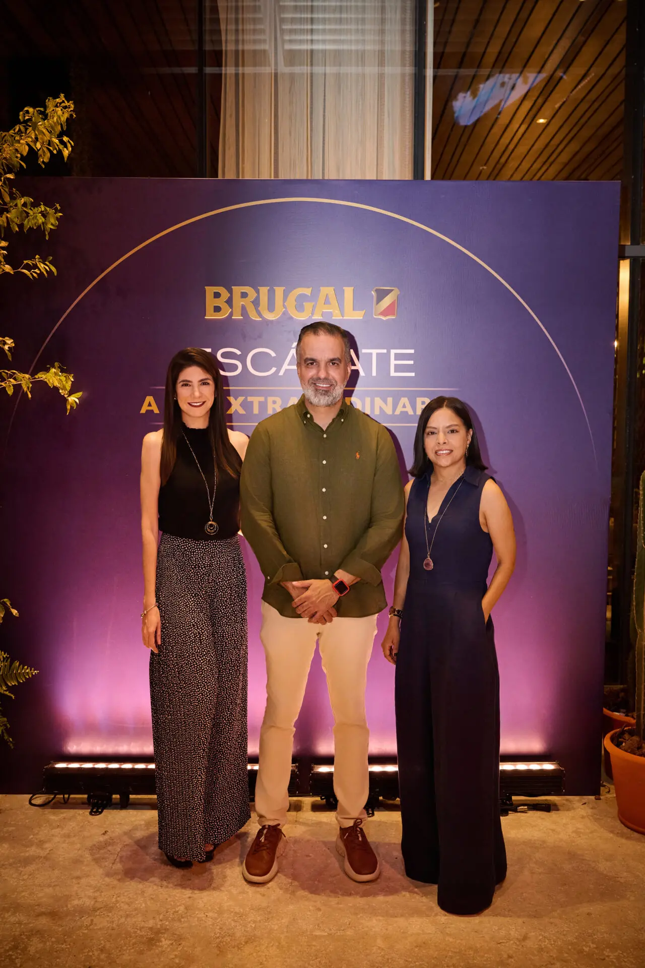 Sasha Aquino, Carlos Graveley y Claritza Méndez. FUENTE EXTERNA