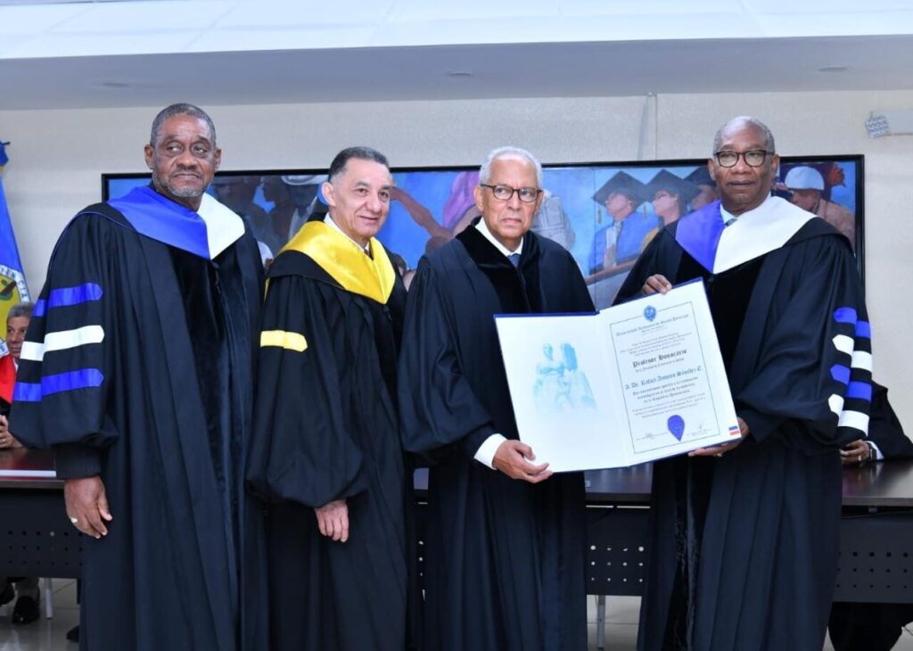 UASD reconoce al doctor Rafael Sánchez Español