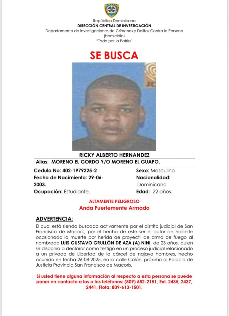 Buscan a “Moreno el Guapo” por homicidio en SFM