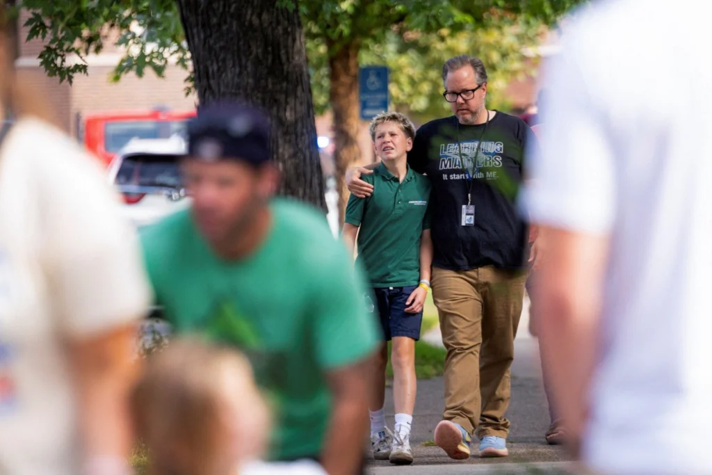 Imágenes desgarradoras del tiroteo en escuela en Minneapolis