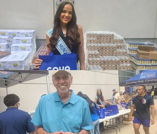 NatDDP entrega 20 mil libras de alimentos a dominicanos en Alto Manhattan