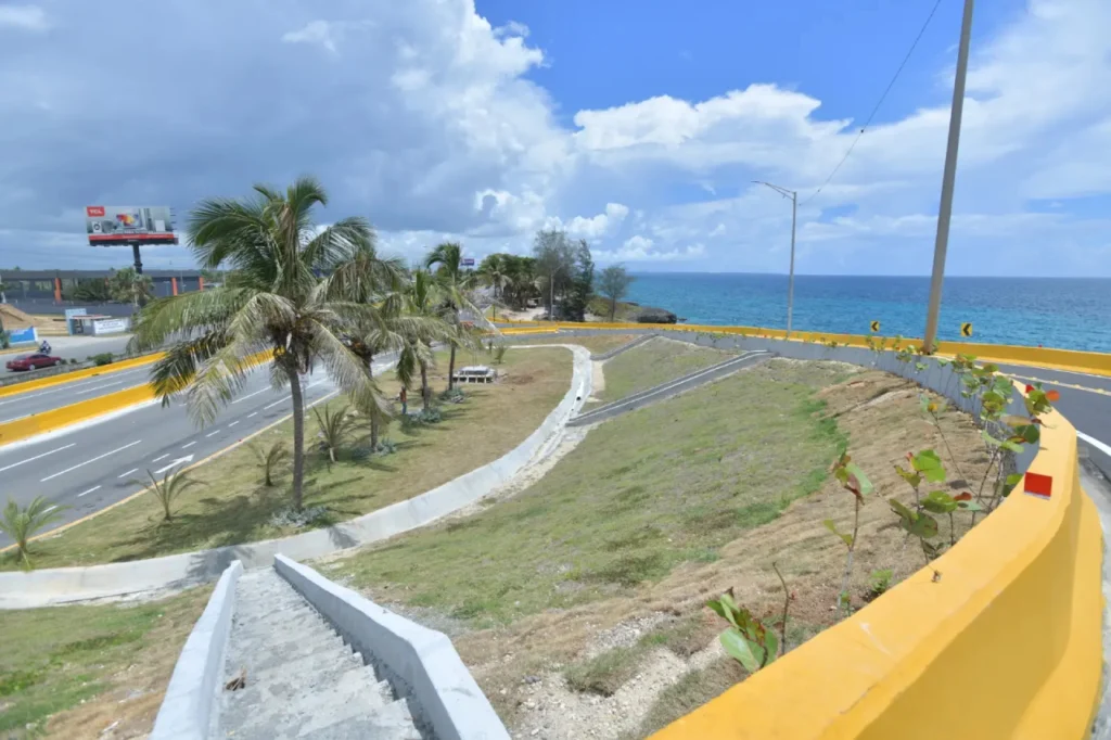 Vista del puente de la avenida Hípica