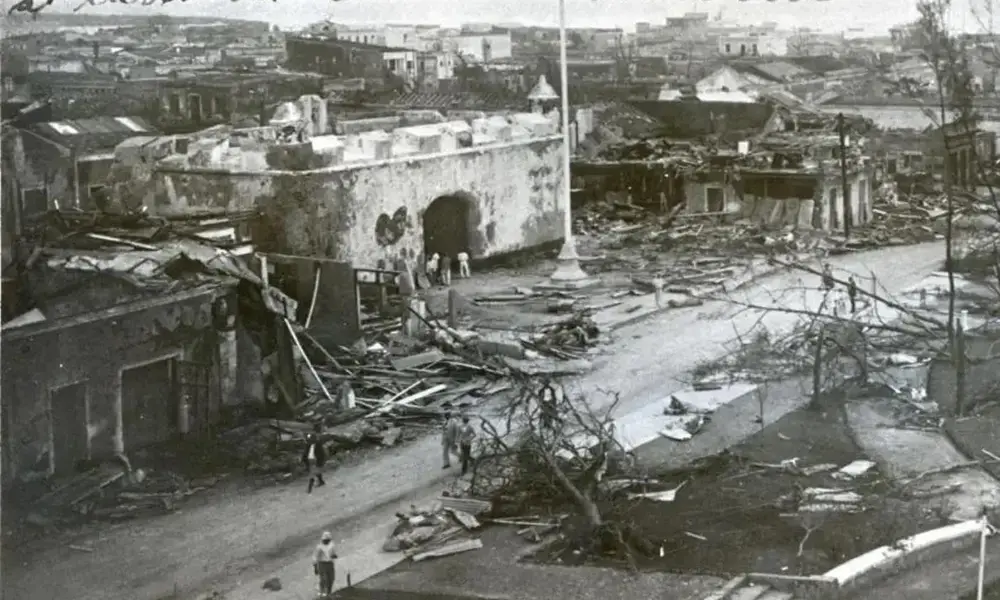 Huracán San Zenón en República Dominicana