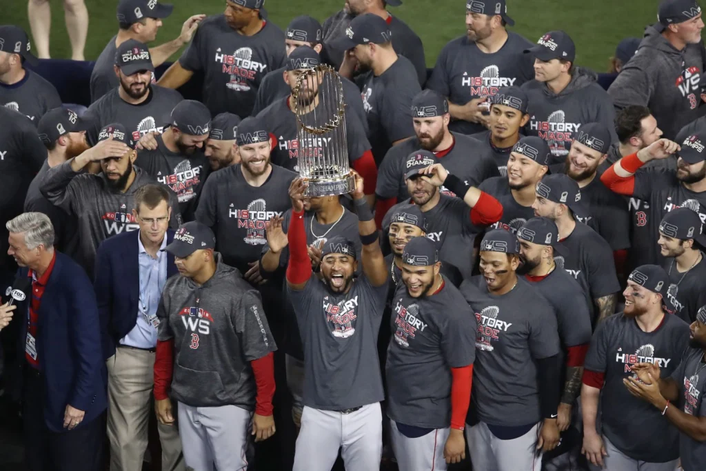 Los Medias Rojas de Boston ganaron esa Serie Mundial en cinco juegos