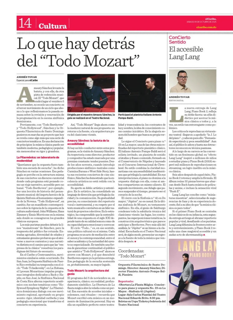 Este artículo forma parte de nuestro Suplemento Cultural de este 18 de octubre. Disfrutalo completo acá