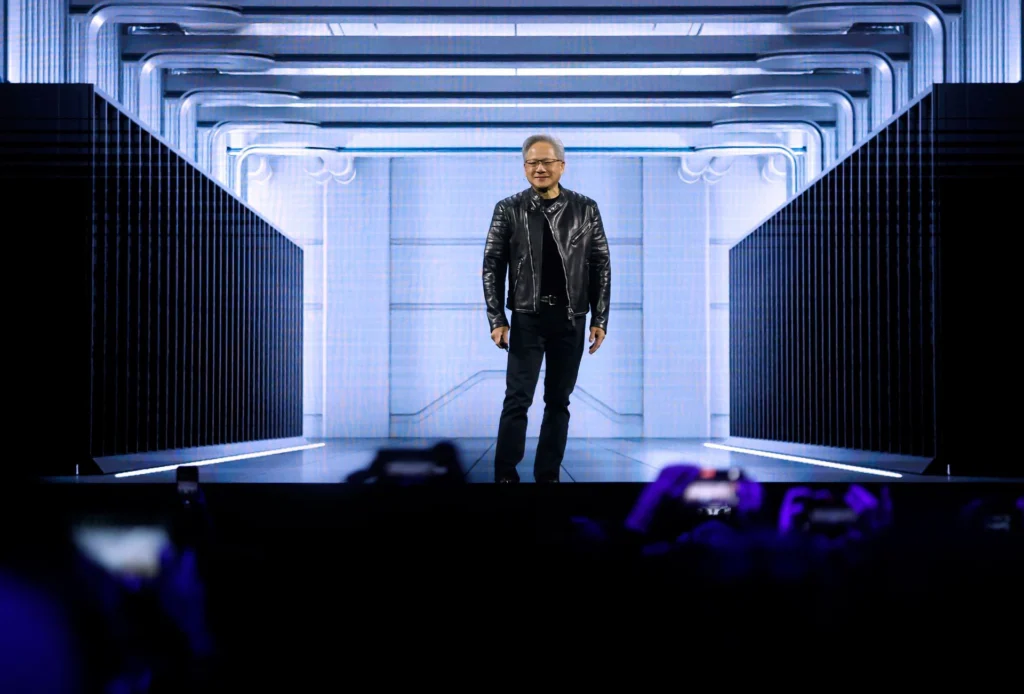 A Jensen Huang, fundador de Nvidia, lo veneran como a un “Steve Jobs de los chips”.