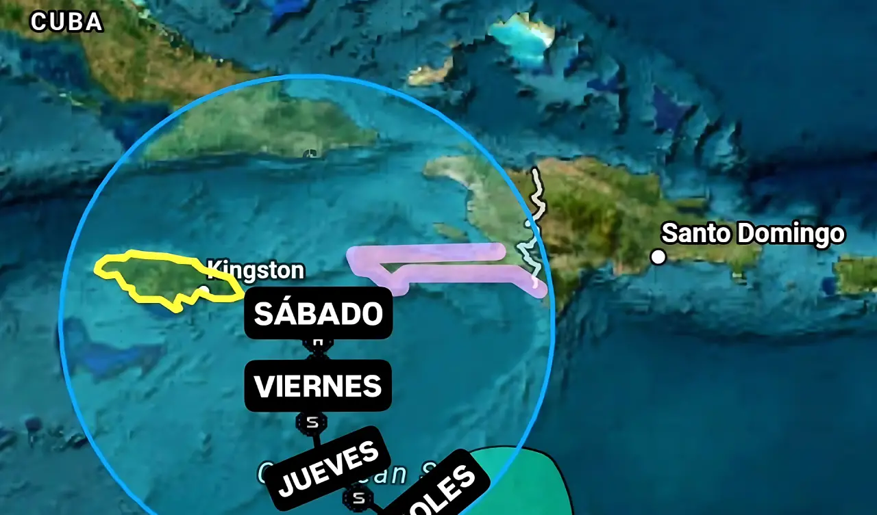 Melissa mantiene vientos de 85 km/h y movimiento lento