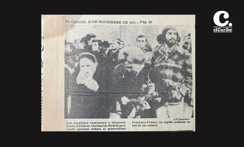 Así vio elCaribe la muerte de Francisco Franco y cómo se recuerda 50 años después