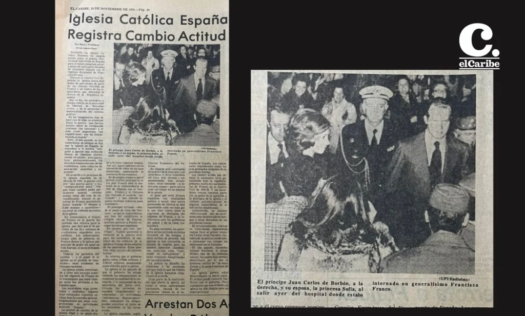 Así vio elCaribe la muerte de Francisco Franco y cómo se recuerda 50 años después