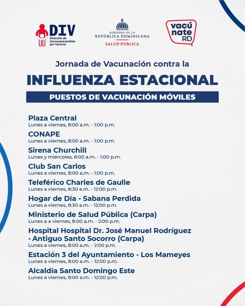 El Ministerio de Salud Pública lanzó su jornada gratuita contra la influenza estacional