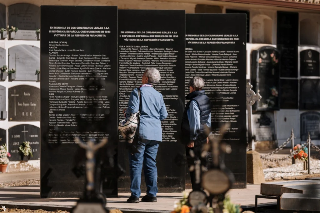 Fosas comunes de la Guerra Civil Española. Cesar MANSO / AFP