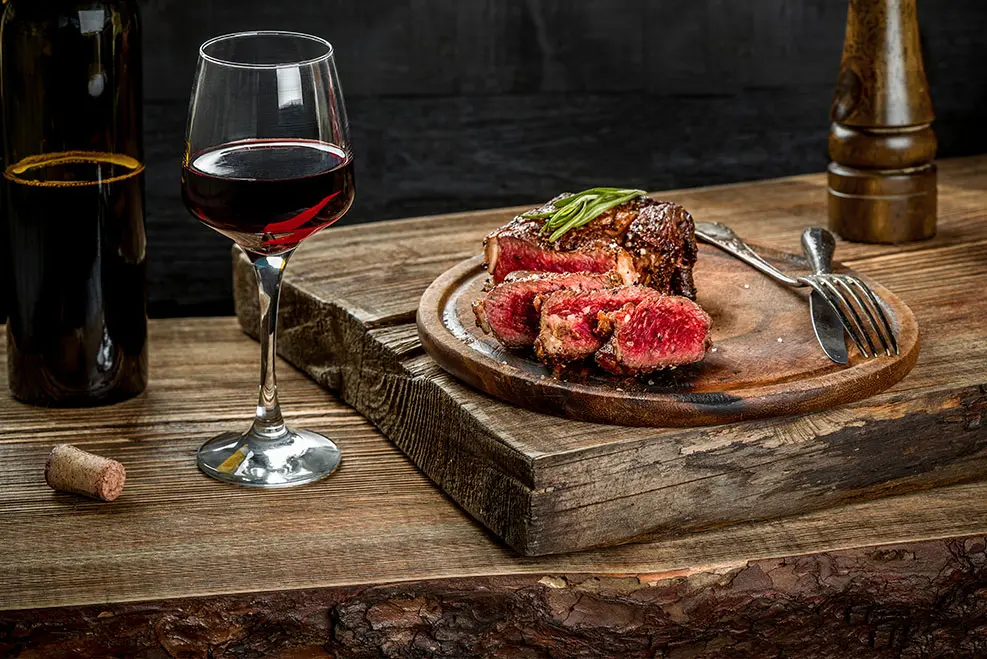 Corte de carnes premium