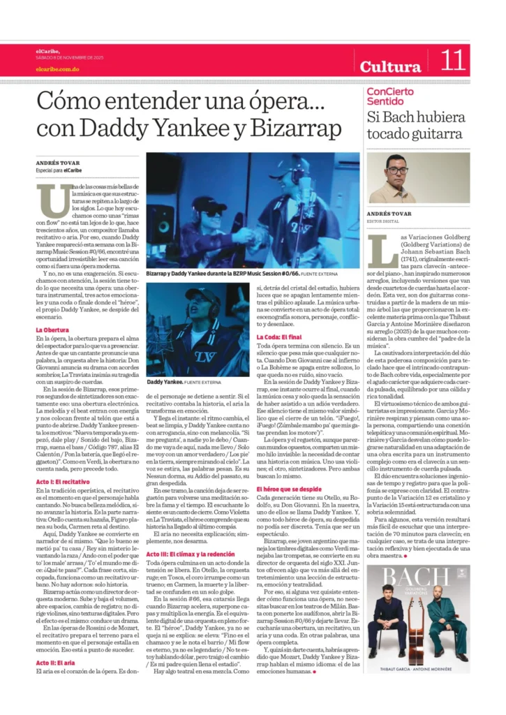 Este artículo forma parte de nuestro Suplemento Cultural de este 8 de noviembre. Disfrutalo completo acá