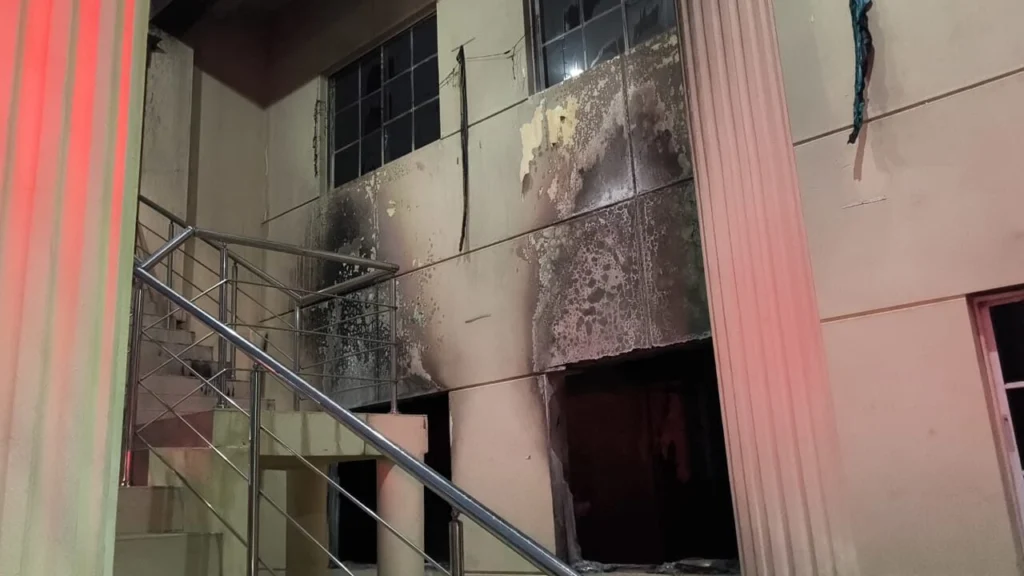 Explosión en cuartel policial