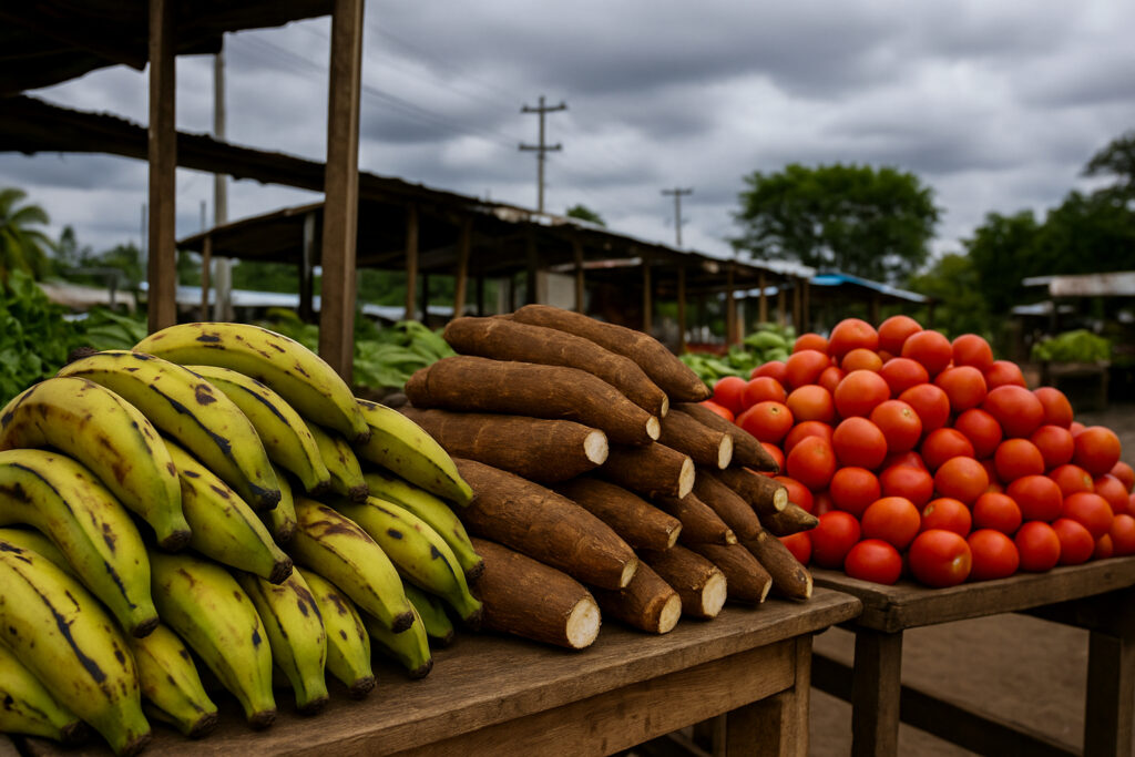 Plátano, yuca y tomate: los productos que más subieron en octubre 2025