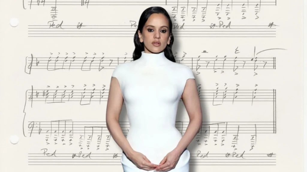 La partitura del "Berghain" de Rosalía