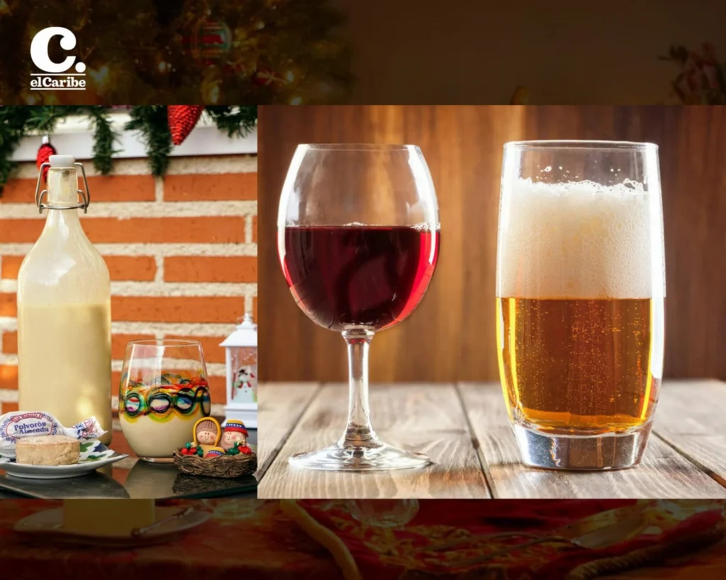 Cerveza, el vino y el ponche