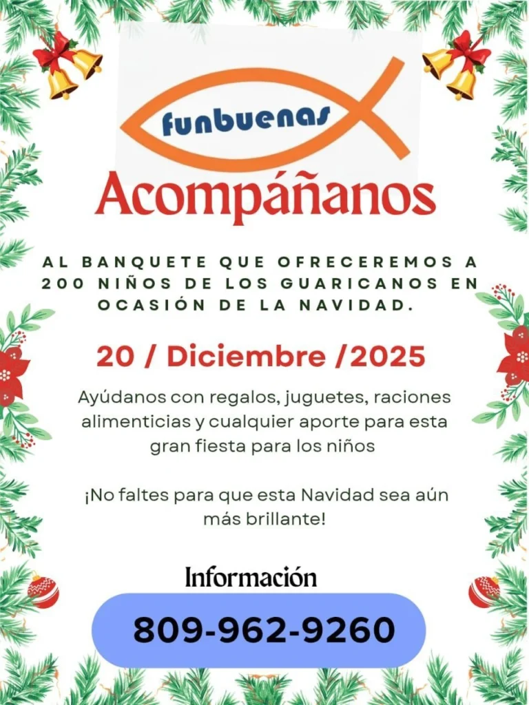 La jornada incluirá comida, actividades recreativas y entrega masiva de regalos.