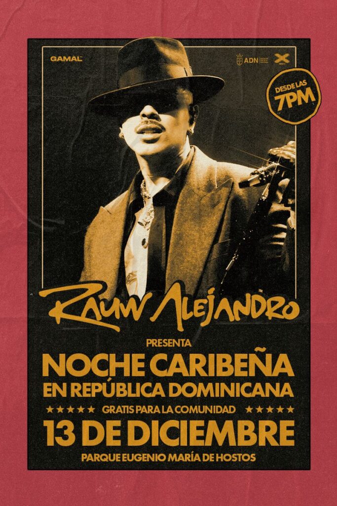 Rauw Alejandro anuncia concierto gratuito en RD como regalo navideño para sus fans