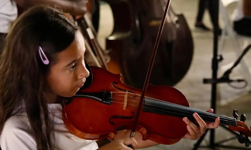 Hoy, más de 250 niños y jóvenes participan activamente en los programas de El Sistema Punta Cana