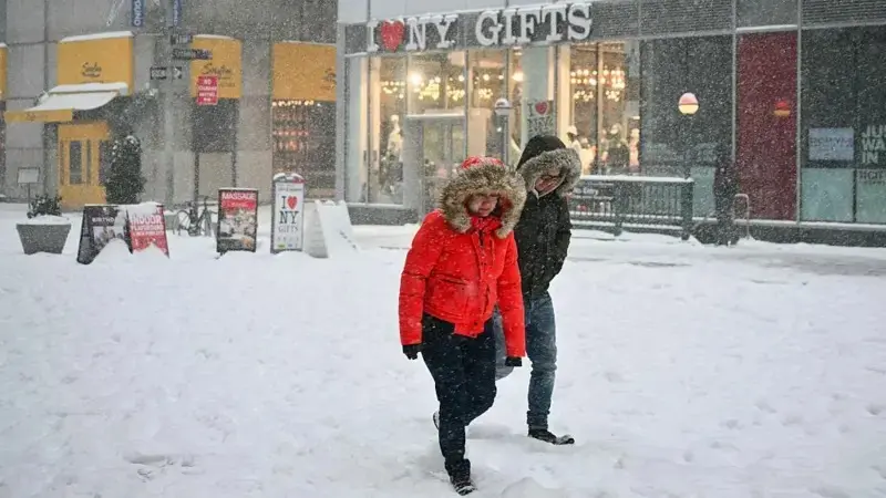 Tormenta invernal en EE. UU.