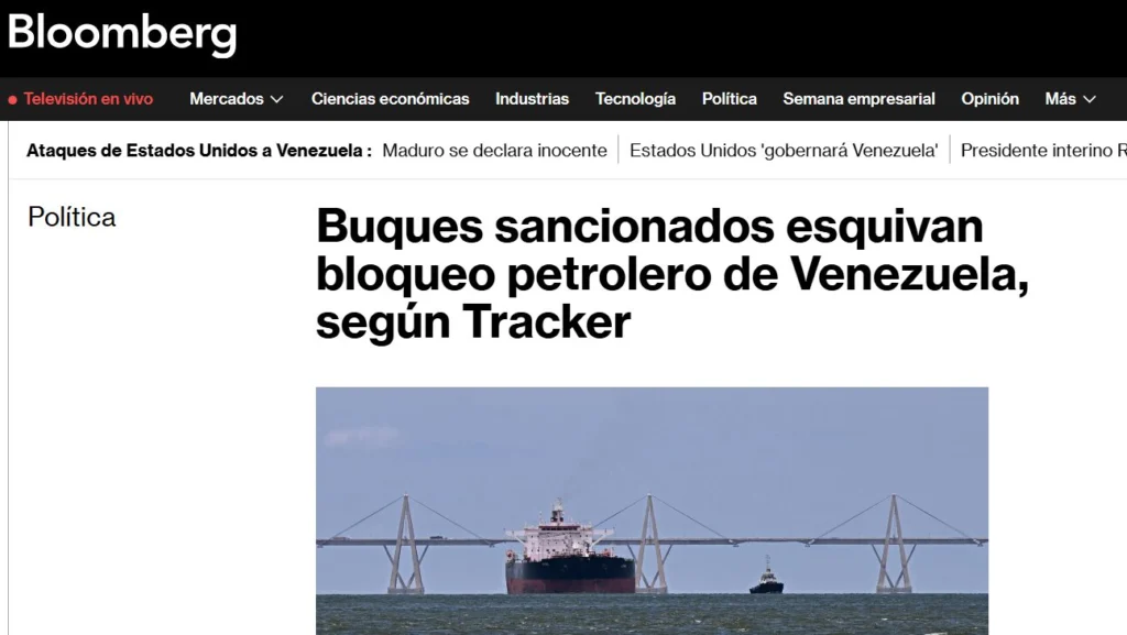 Petroleros sancionados abandonan Venezuela tras extracción de Nicolás Maduro