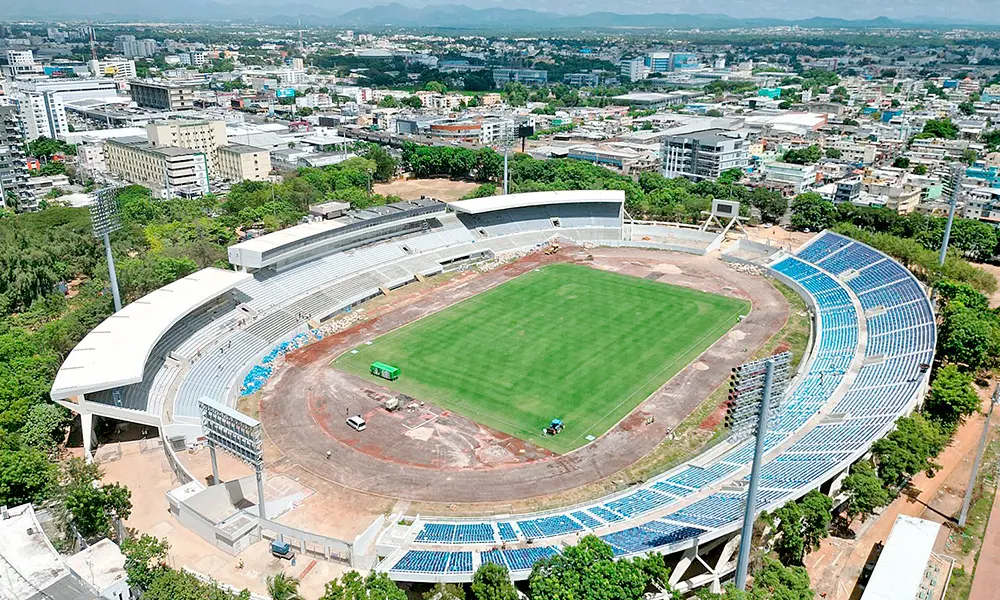 Vista del Estadio Olímpico Félix Sánchez