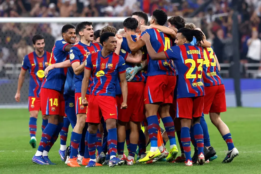 Barcelona venció por 3-2 al Real Madrid
