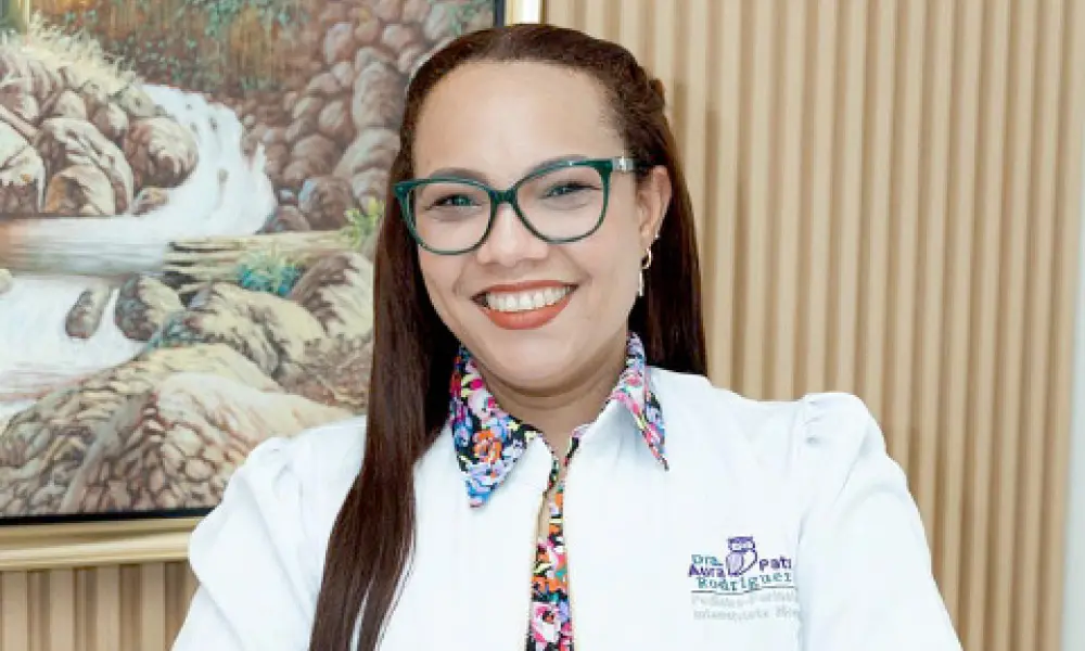 La pediatra Aura Rodríguez.